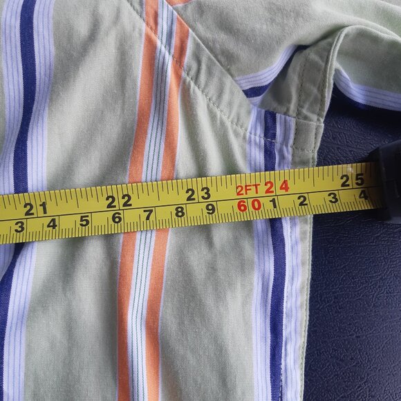 ROBERT GRAHAM SZ XL Men's Long Sleeve Striped Cotton Button Up Shirt - Picture 13 of 13
